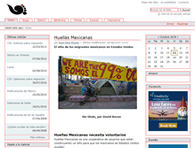 Tablet Screenshot of huellasmexicanas.org